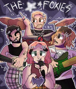 drawing of the foxies drawing of the foxies